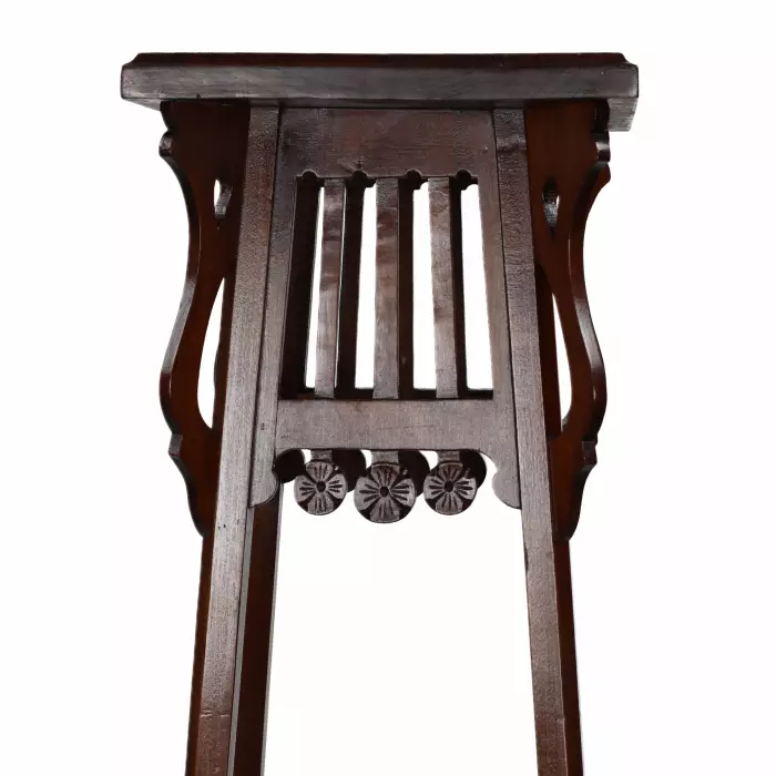 ART NOUVEAU WOODEN CONSOLE TABLE. TURN OF THE 19TH–20TH CENTURY