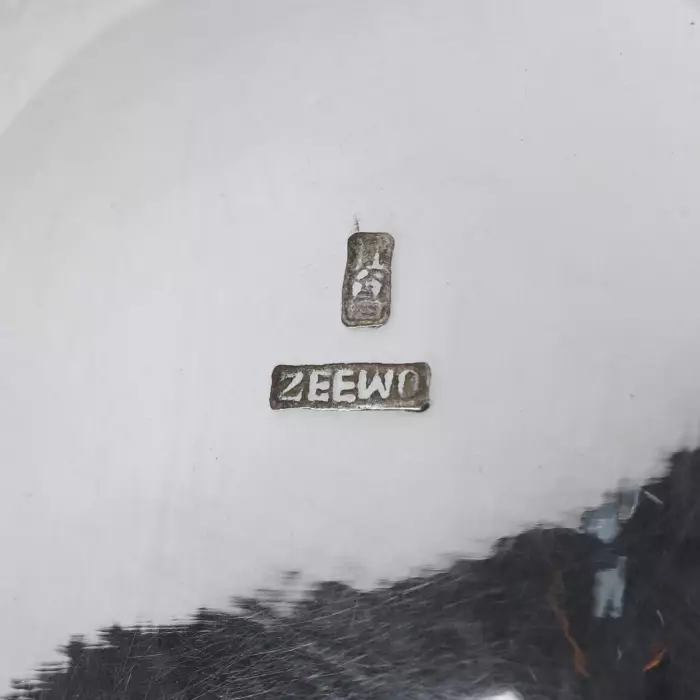 СЕРЕБРЯНЫЙ НАБОР С ДРАКОНАМИ ZEEWO. КИТАЙ, НАЧАЛО XX ВЕКА