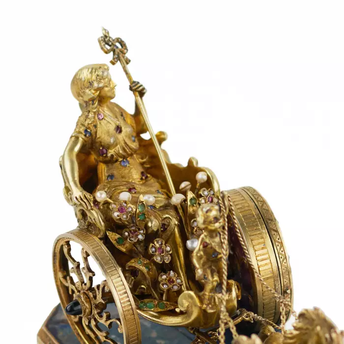 CHAR DE TRIOMPHE AVEC VÉNUS AUTRICHE / ALLEMAGNE, SECONDE MOITIÉ DU XIXᵉ SIÈCLE