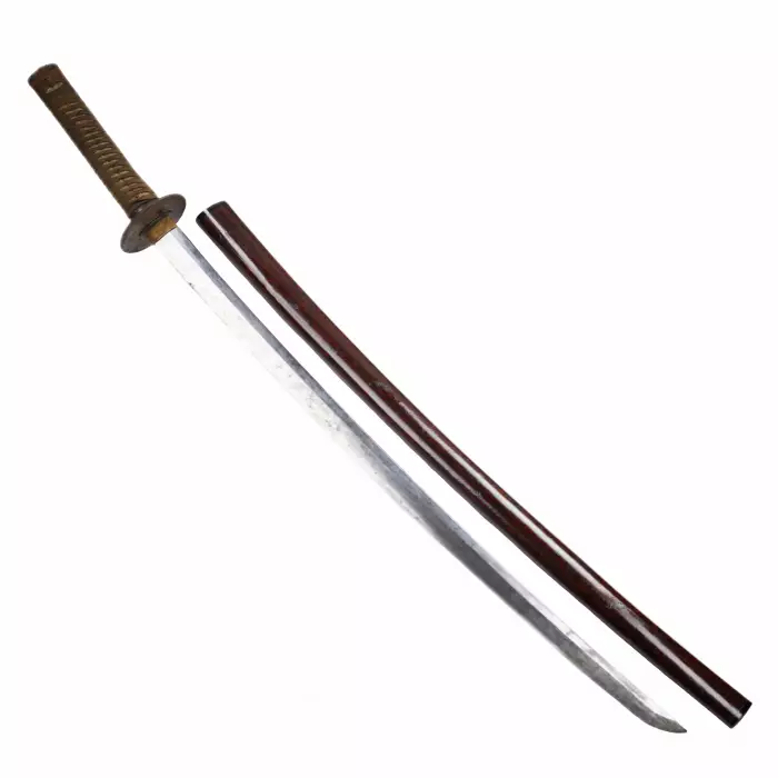 KATANA WITH THE INSCRIPTION “BIZEN KUNI OSAFUNE JŪ NAGAYOSHI SAKU”  JAPAN, 19TH–20TH CENTURY
