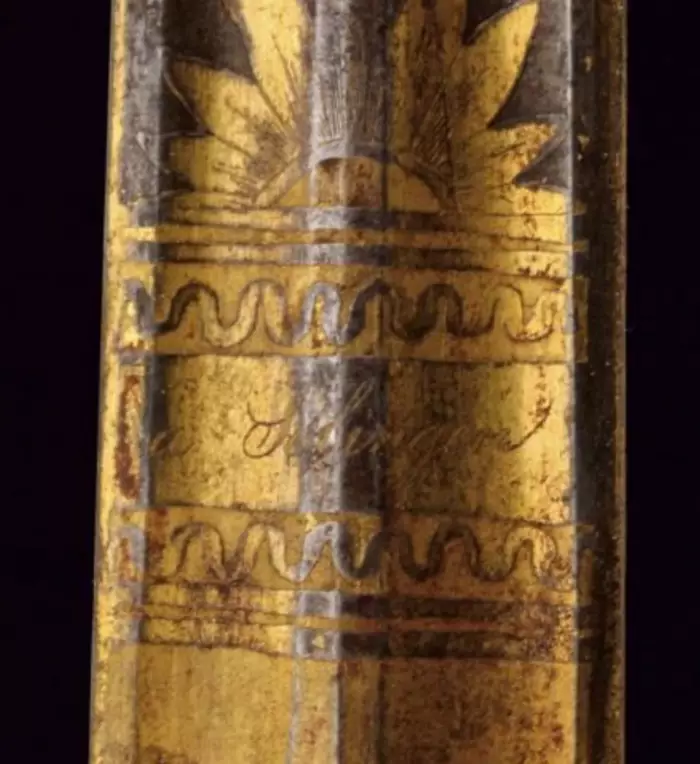 ÉPÉE CÉRÉMONIELLE DE PRÉSENTATION  EMPIRE RUSSE, PREMIÈRE MOITIÉ DU XIXᵉ SIÈCLE