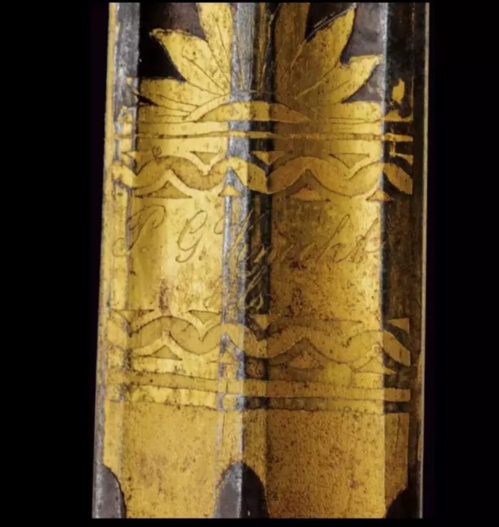 ÉPÉE CÉRÉMONIELLE DE PRÉSENTATION  EMPIRE RUSSE, PREMIÈRE MOITIÉ DU XIXᵉ SIÈCLE