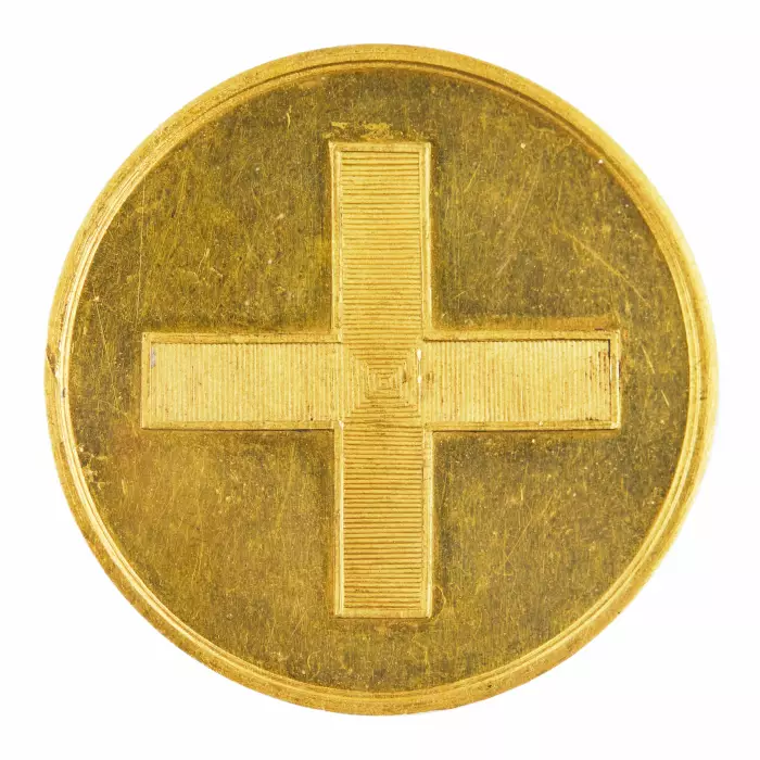 CORONATION MEDAL OF EMPEROR PAUL I. OFFICIAL NOVODEL STRIKE OF THE ST PETERSBURG MINT RUSSIA, ORIGINAL TYPE 1797, OFFICIAL RESTRIKE OF THE 19TH CENTURY