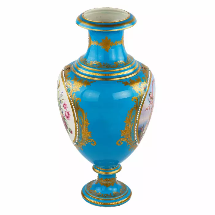 GRANDE VASE EN PORCELAINE « LA NAISSANCE DE VÉNUS » FRANCE, MANUFACTURE NATIONALE DE SÈVRES, SECONDE MOITIÉ DU XIXᵉ SIÈCLE
