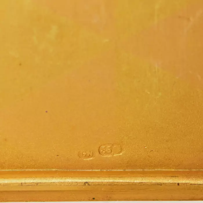 GOLD CIGARETTE CASE, GABRIEL NUKKANEN, FABERGÉ, ST PETERSBURG, LATE 19TH CENTURY