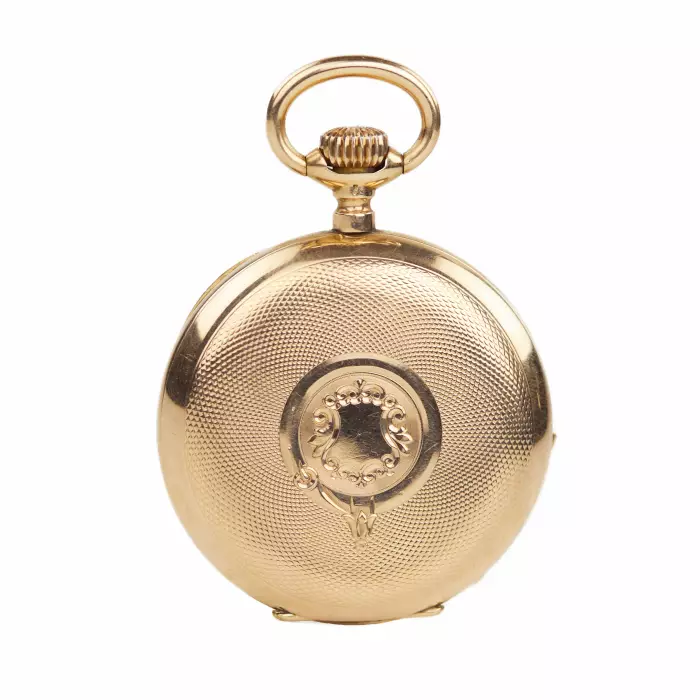 BOREL POCKET WATCH, NEUCHÂTEL, 14K GOLD SWITZERLAND, LATE 19TH – EARLY 20TH CENTURY