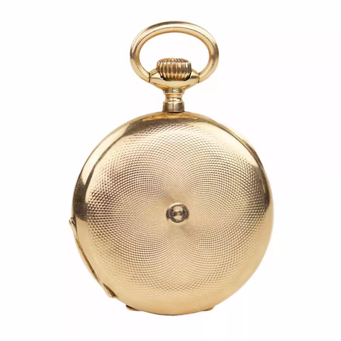 BOREL POCKET WATCH, NEUCHÂTEL, 14K GOLD SWITZERLAND, LATE 19TH – EARLY 20TH CENTURY