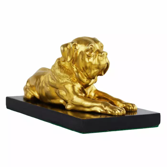 BRONZE SCULPTURE “ENGLISH MASTIFF” EUROPE, LATE 19TH CENTURY