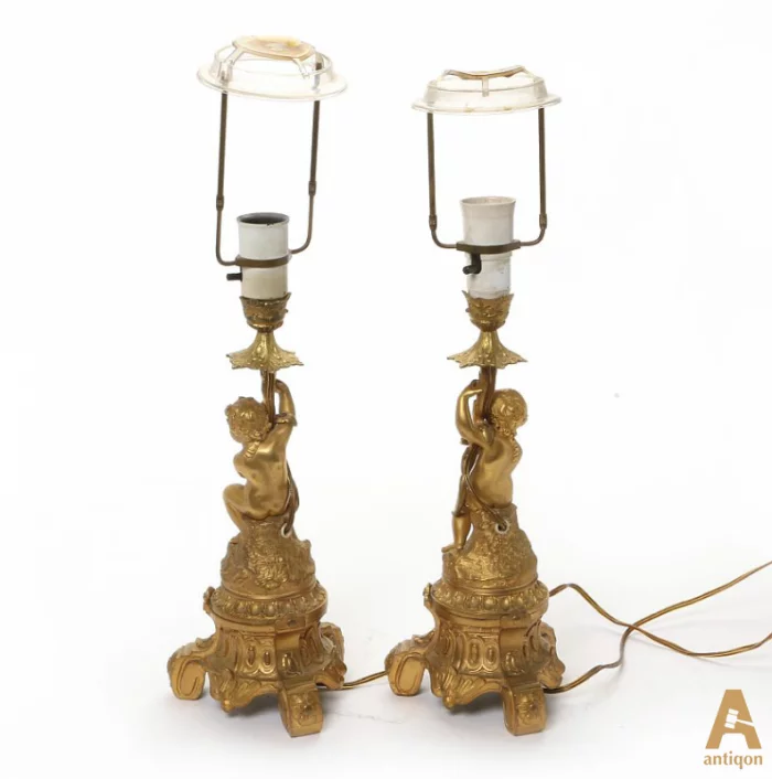A couple of table lamps