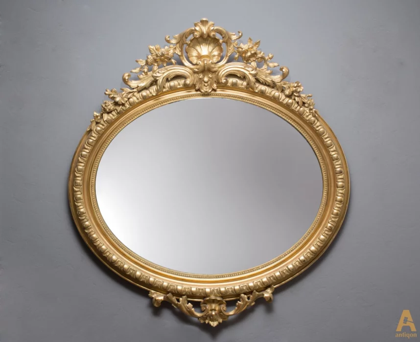 Oval mirror