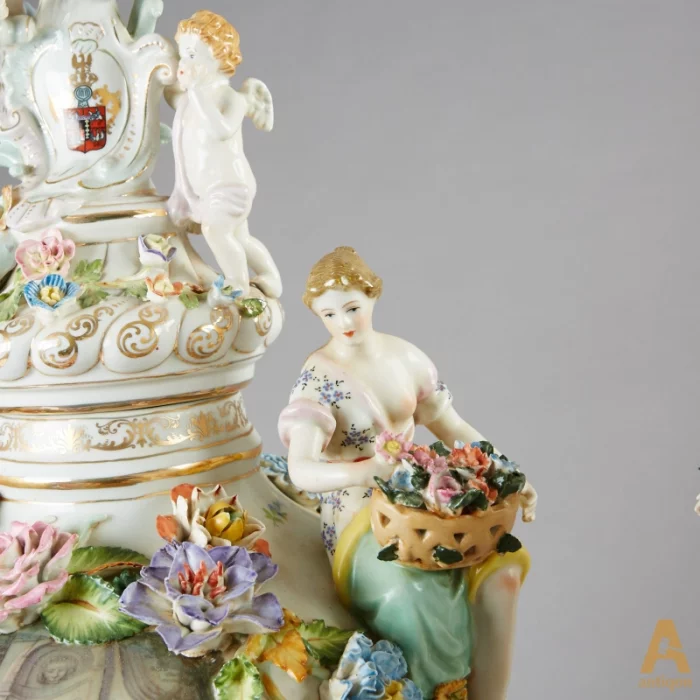 Pair of porcelain vases