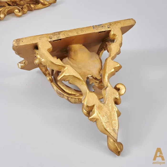Pair of consoles. Neo-rococo