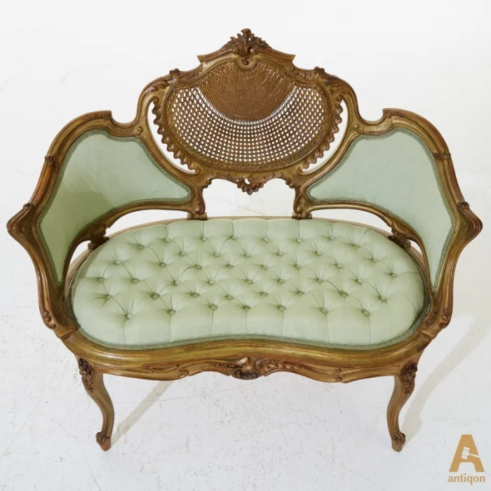 Sofa made in the style of Louis XV