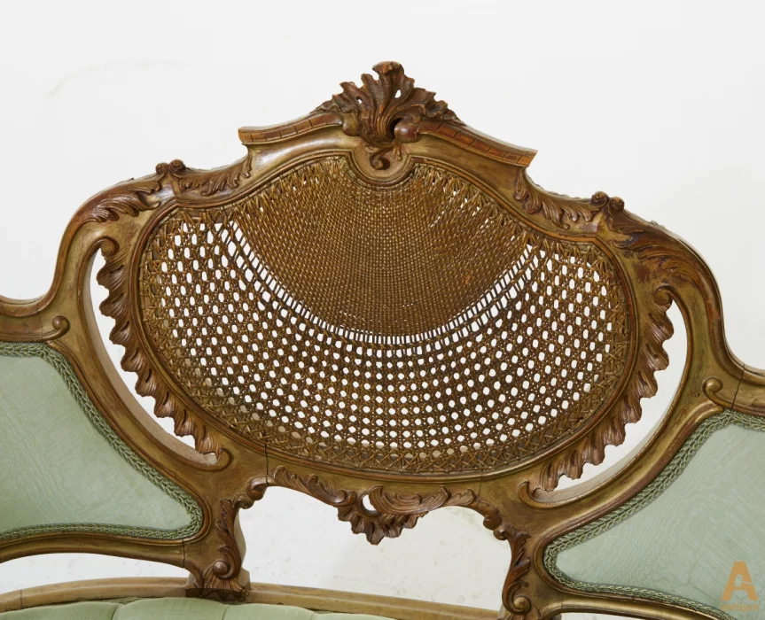 Sofa made in the style of Louis XV