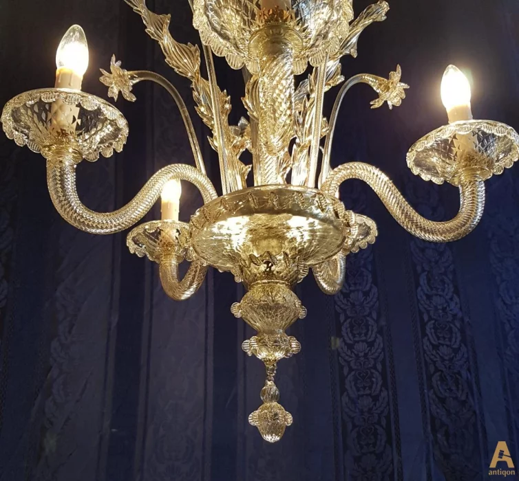 Murano glass chandelier