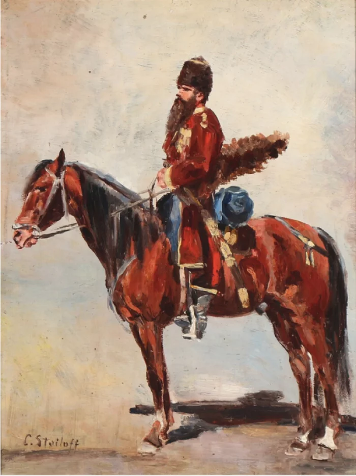 Étude cosaque russe. C.Stoiloff