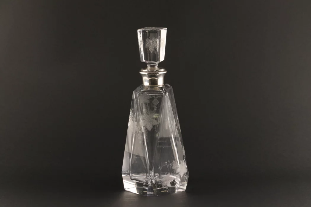 Carafe à liqueur en cristal