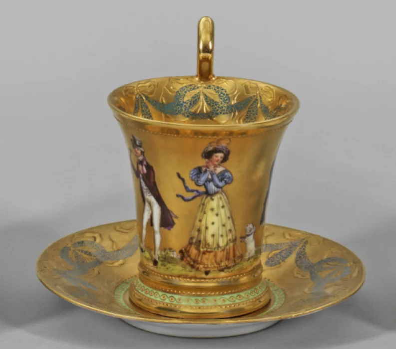 Coffee cup and saucer