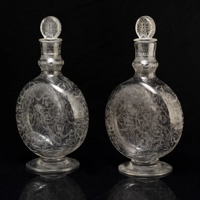  Baccarat, Glass service.