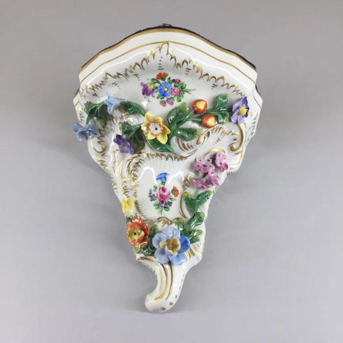 Console en porcelaine. Dresde 
