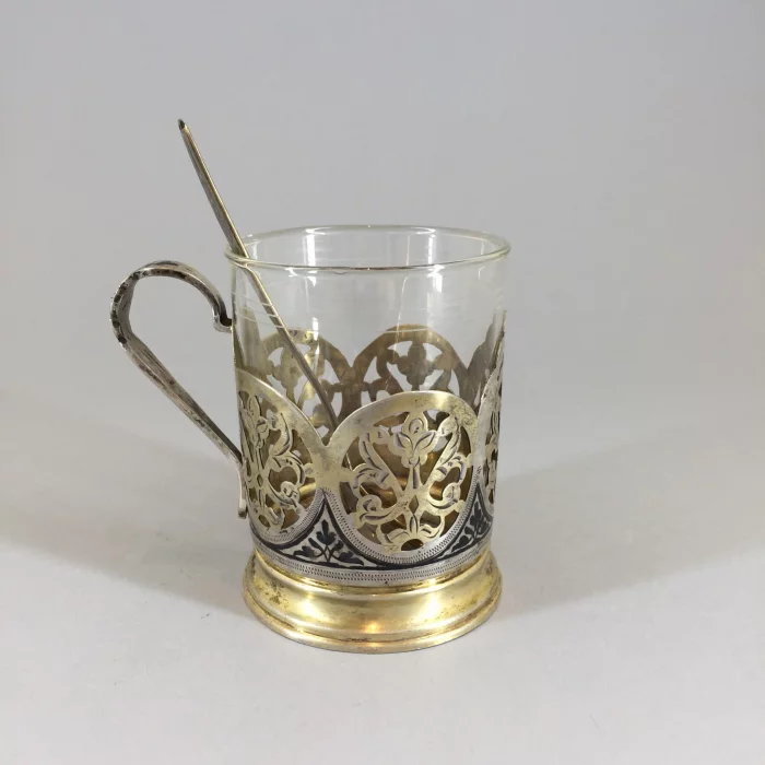Silver cup holder Kubachi