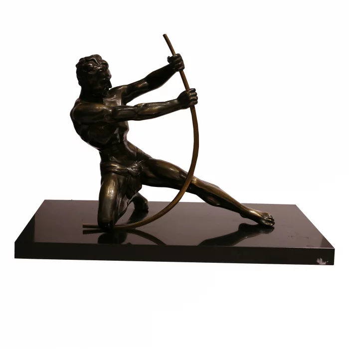 A bronze sculpture. Art Deco