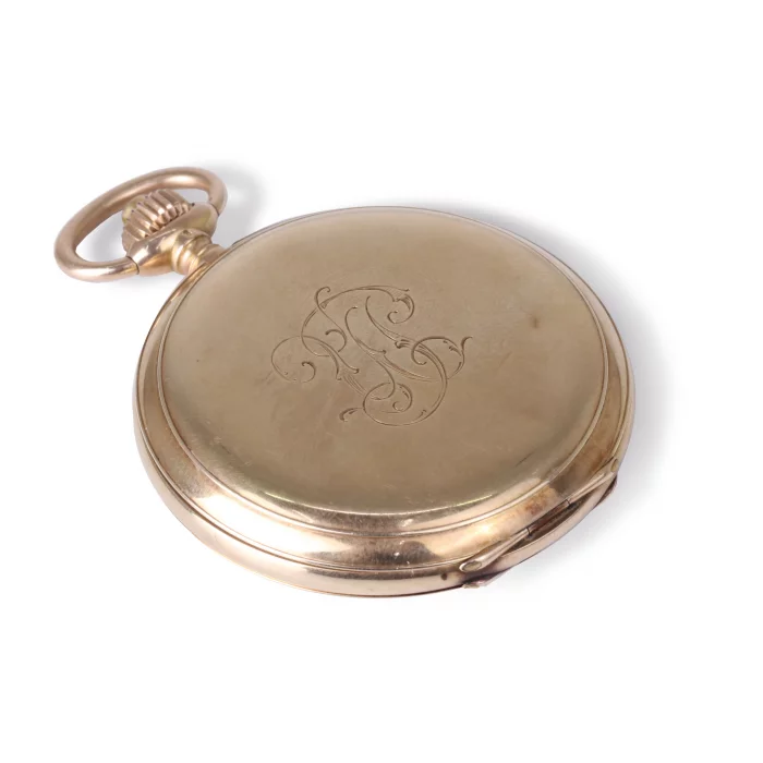 Montre de poche en or 