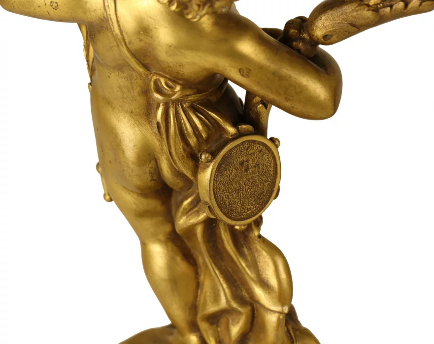 PAIRE DE CANDELABRES AUX FIGURES D’AMOURS FRANCE, SECONDE MOITIÉ DU XIXᵉ SIÈCLE