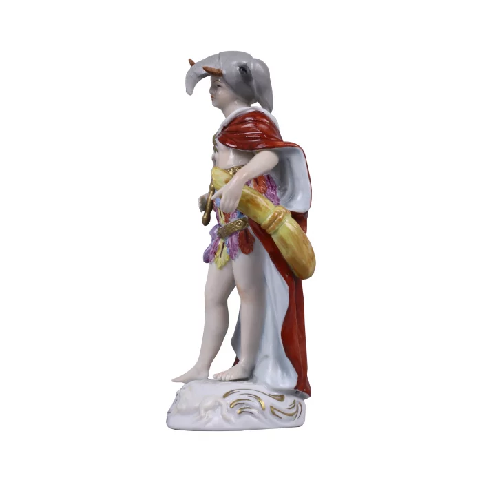 Groupe de porcelaine Continents. Sitzendorf. 