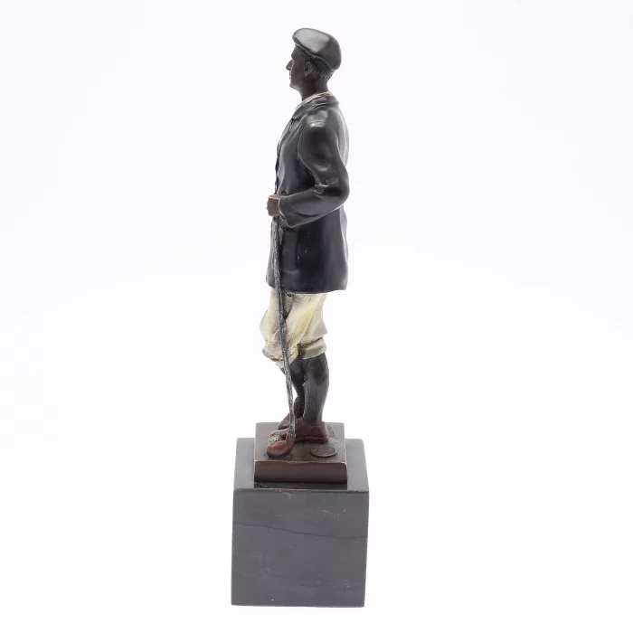 Bronze sculpture Golfer