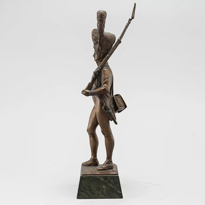 Figurine en bronze Soldat «FR. BERNAUER München »