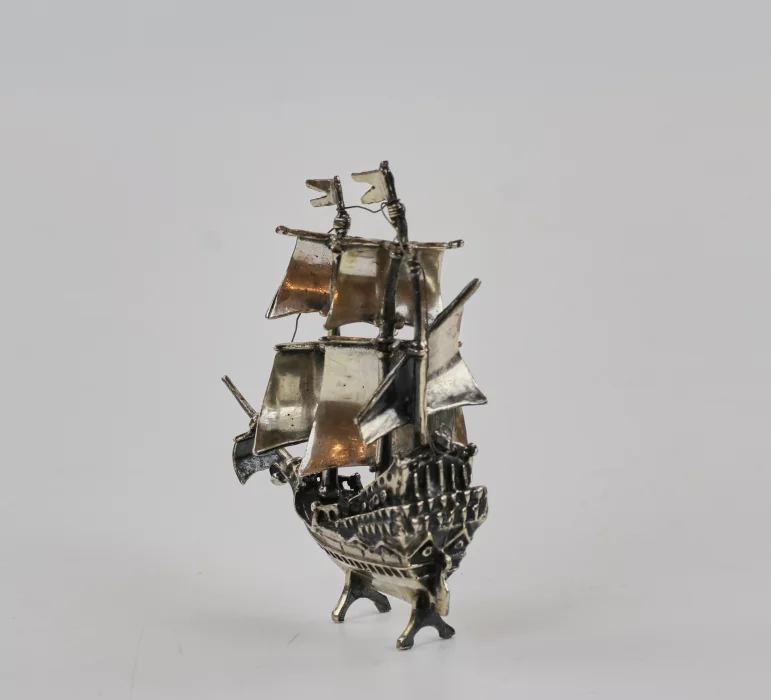 Miniature decorative en argent 
