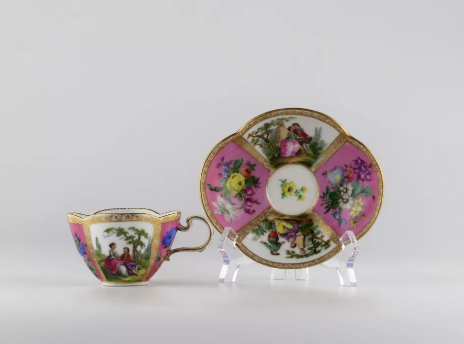 Teacup and saucer