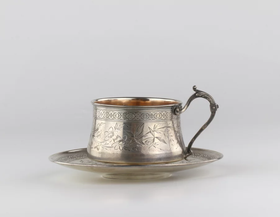 Teacup and saucer