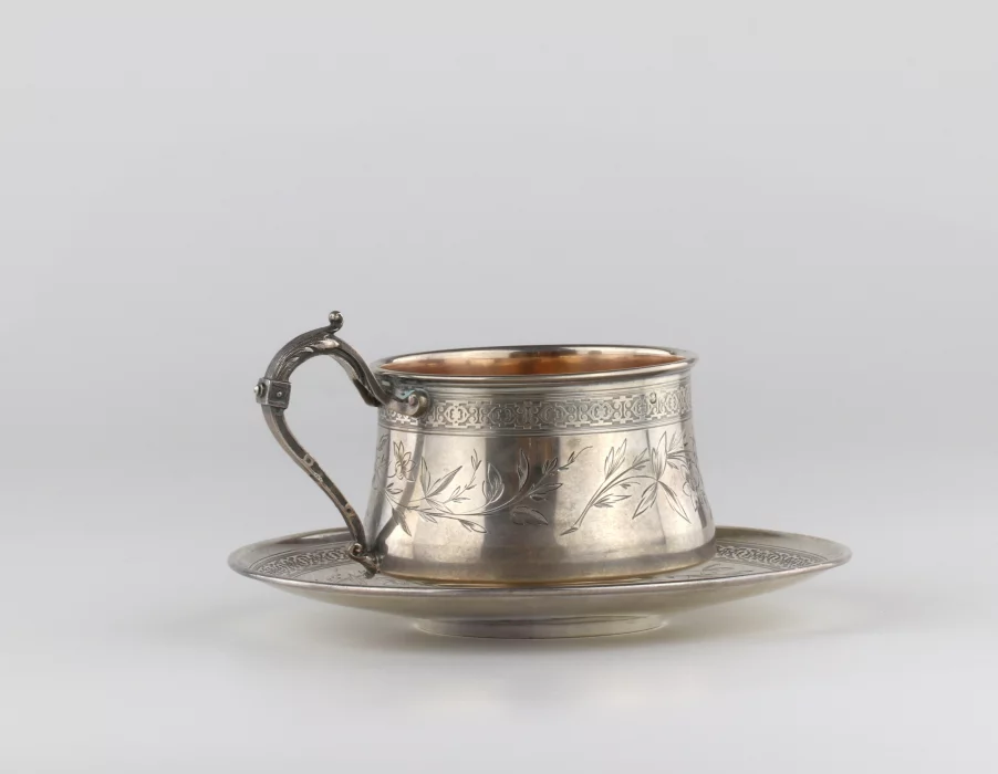 Teacup and saucer