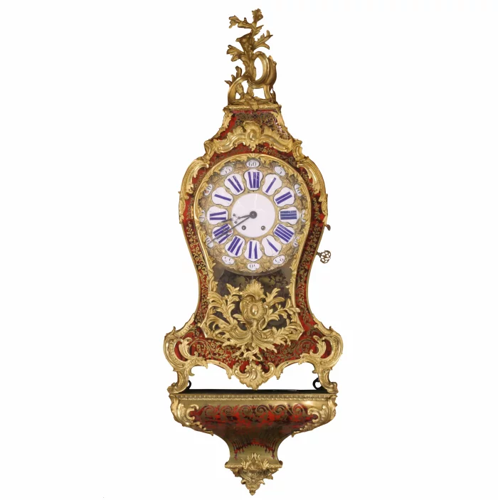 Часы с консолью в стиле Boulle. 19в.