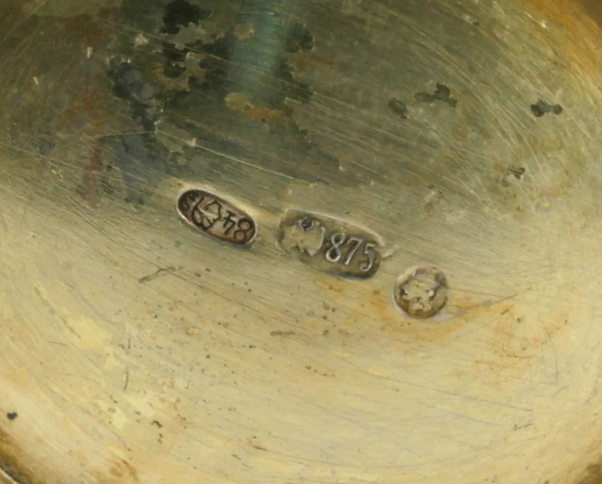 Russian silver ladle 