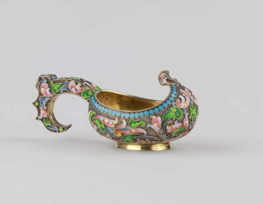 Russian silver ladle 