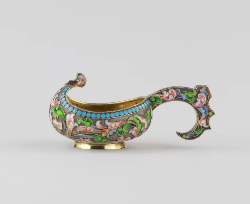 Russian silver ladle 