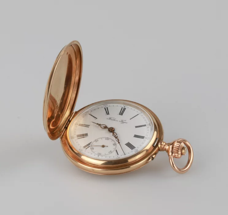 Montre de poche en or 
