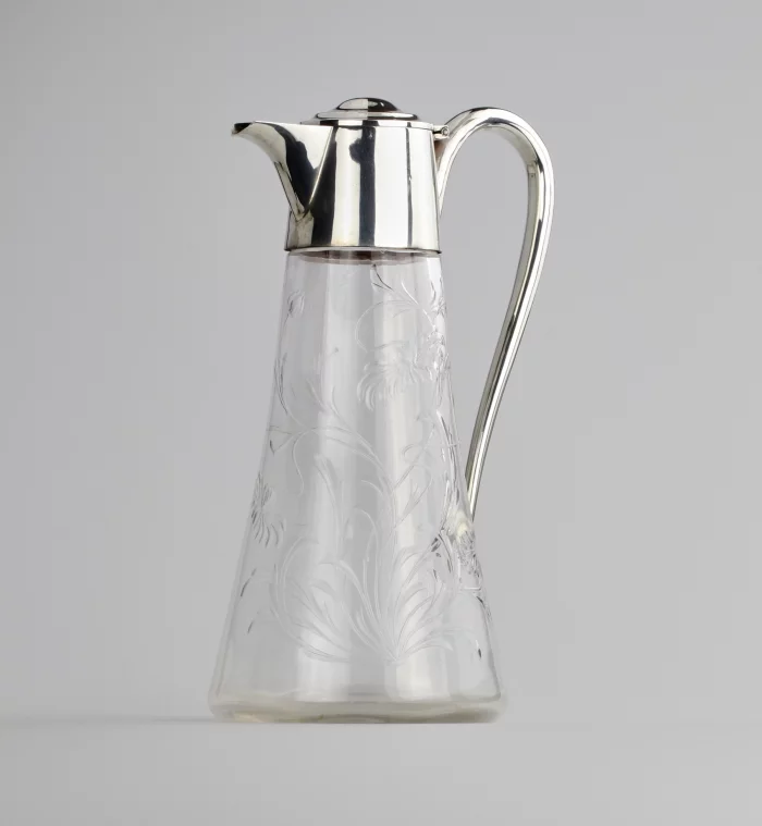 Cruche de style Art-Nouveau.Norton & White, Birmingham 1902.