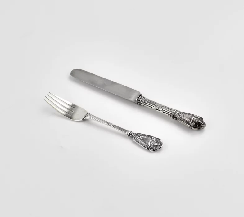 Silver table set 