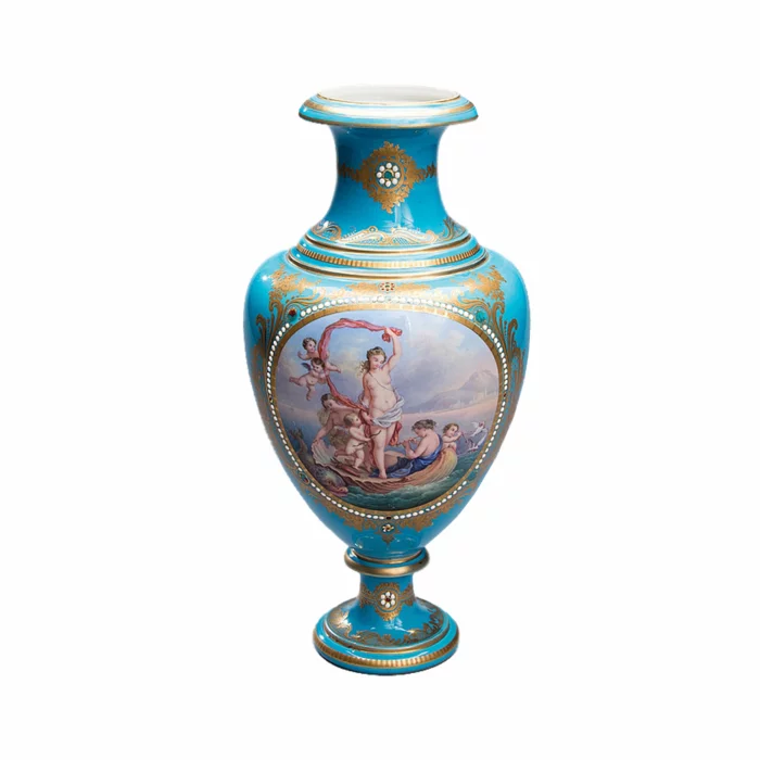 Unique vase The Birth of Venus. Sevre