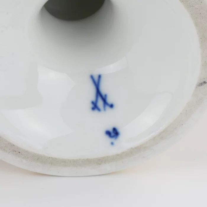 Paire de vases Meissen 1920 siècle. 