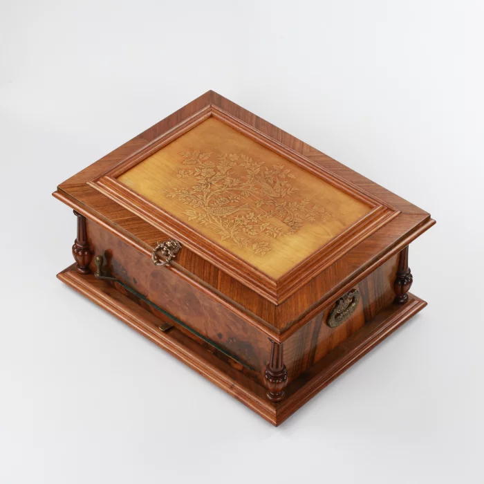 DISC MUSIC BOX. GERMANY, LATE 19TH CENTURY