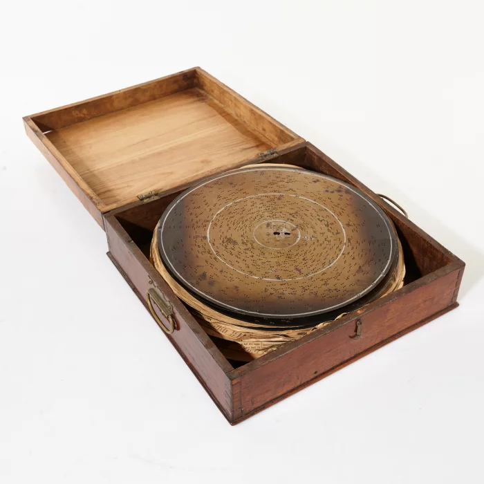 DISC MUSIC BOX. GERMANY, LATE 19TH CENTURY