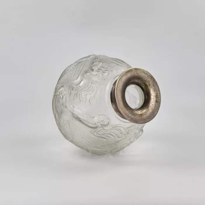 Vase en verre Art Deco.