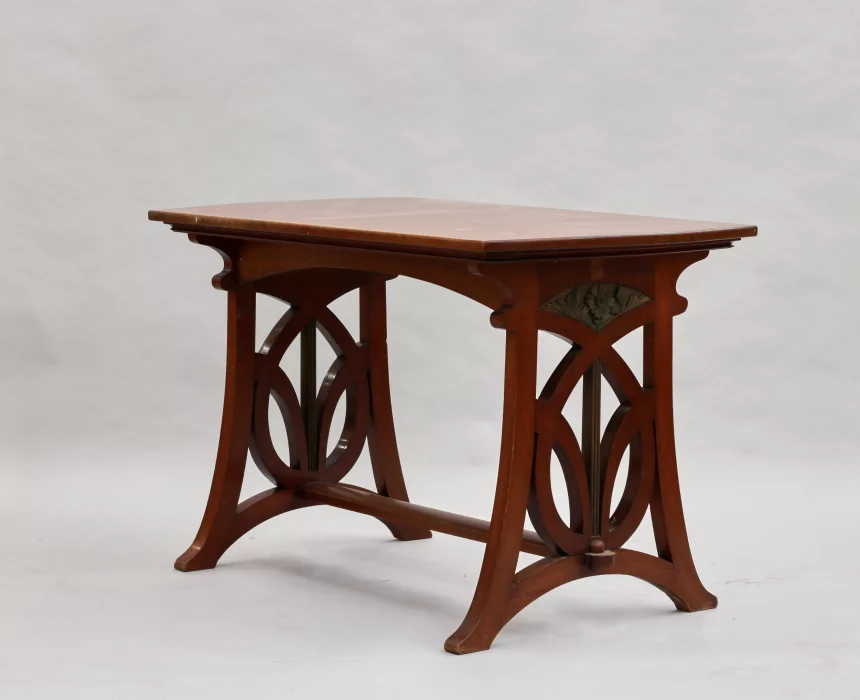 Art Nouveau Wooden table