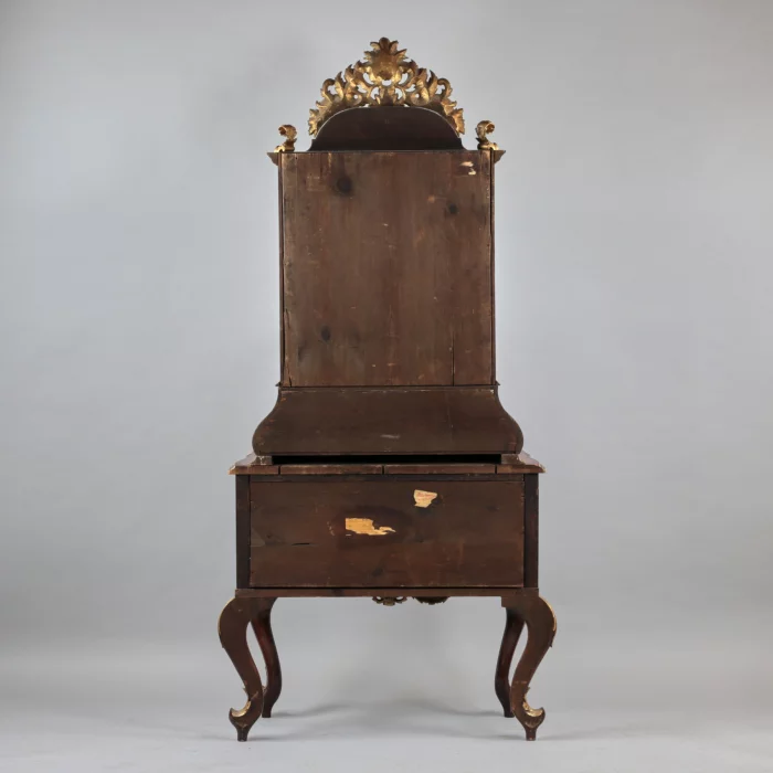 Secretary in the rococo style Petit prince 19th century. 