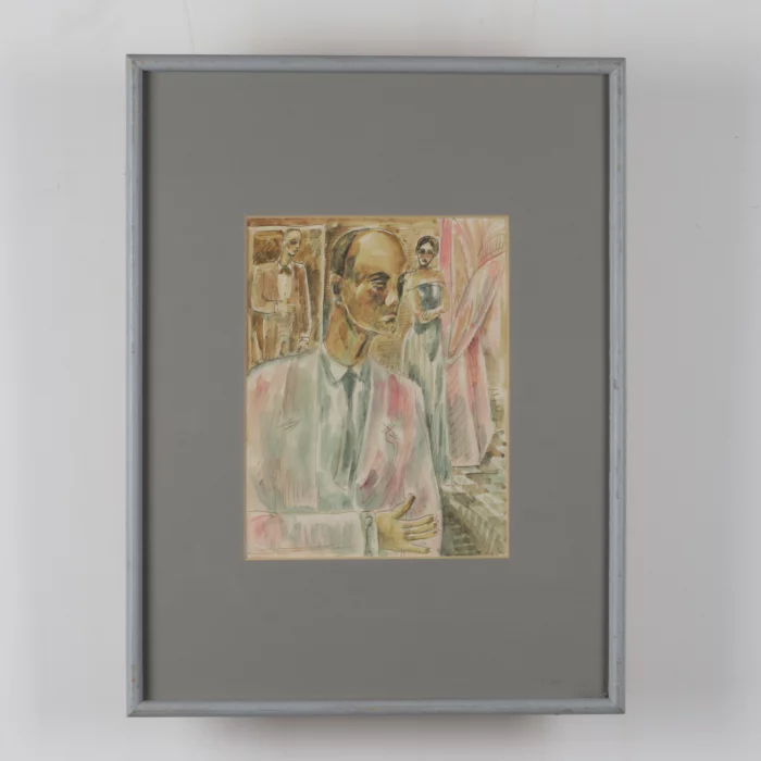 Adolf Zardinsh. Scène à linterieur.